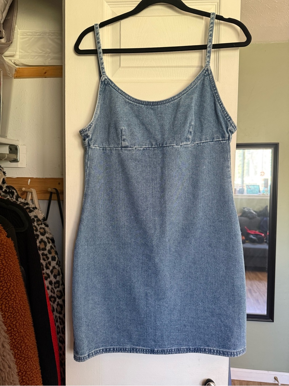 Billabong Light Blue Denim Mini Dress